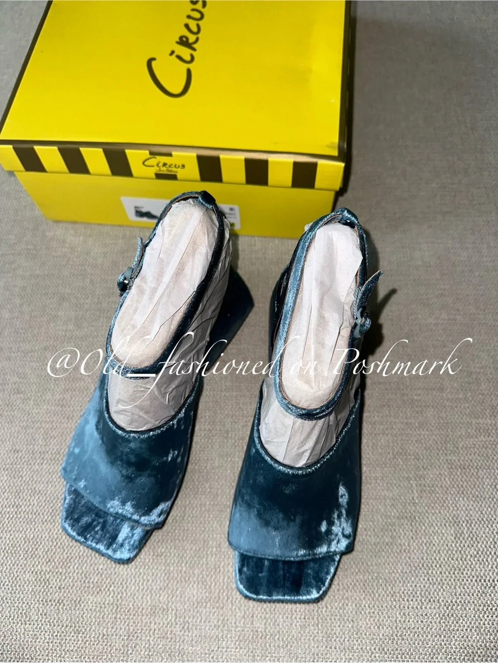 SAM EDELMAN Miranda Platforms - Deja Blue